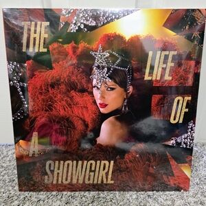 The Life of a Showgirl Album Cover Pearlescent Variant